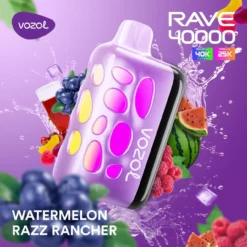 Vozol Rave 40000 Watermelon Razzrancher